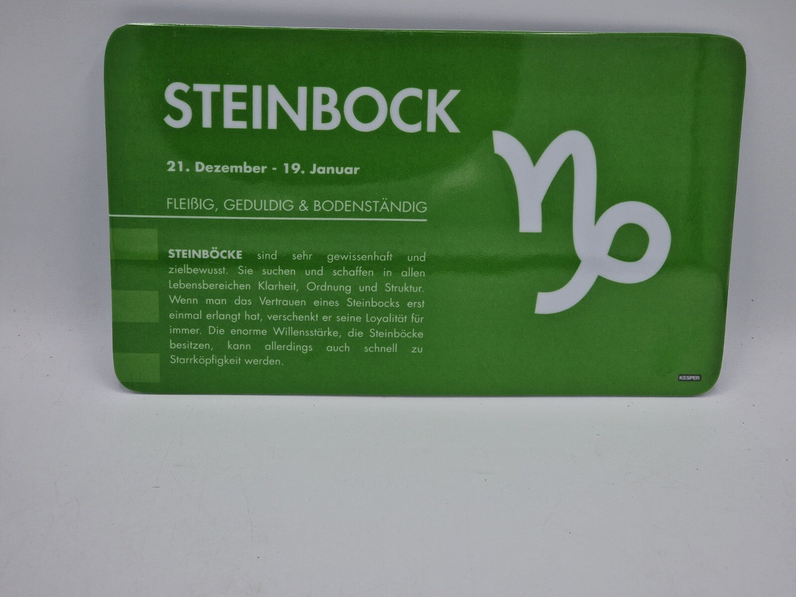 Kesper Frühstücksbrettchen 23,5cm x 14 cm Rutschfest